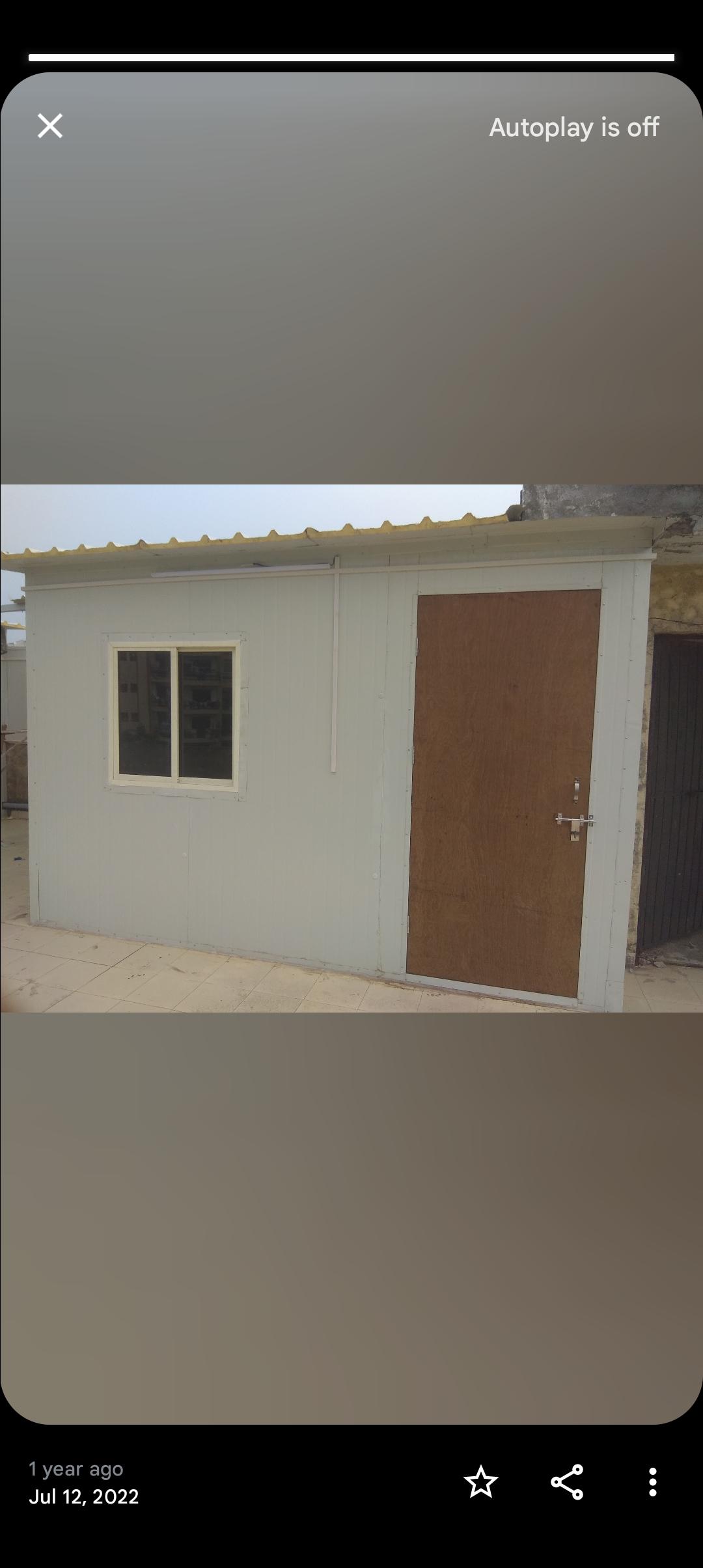 1 Room with Kitchen Semi Furnished House