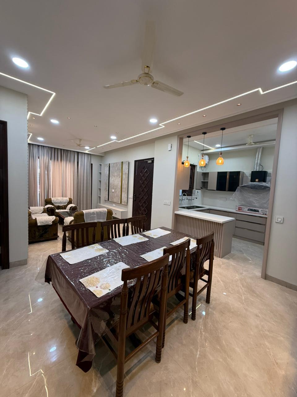 3BHK Semi Furnished Flat