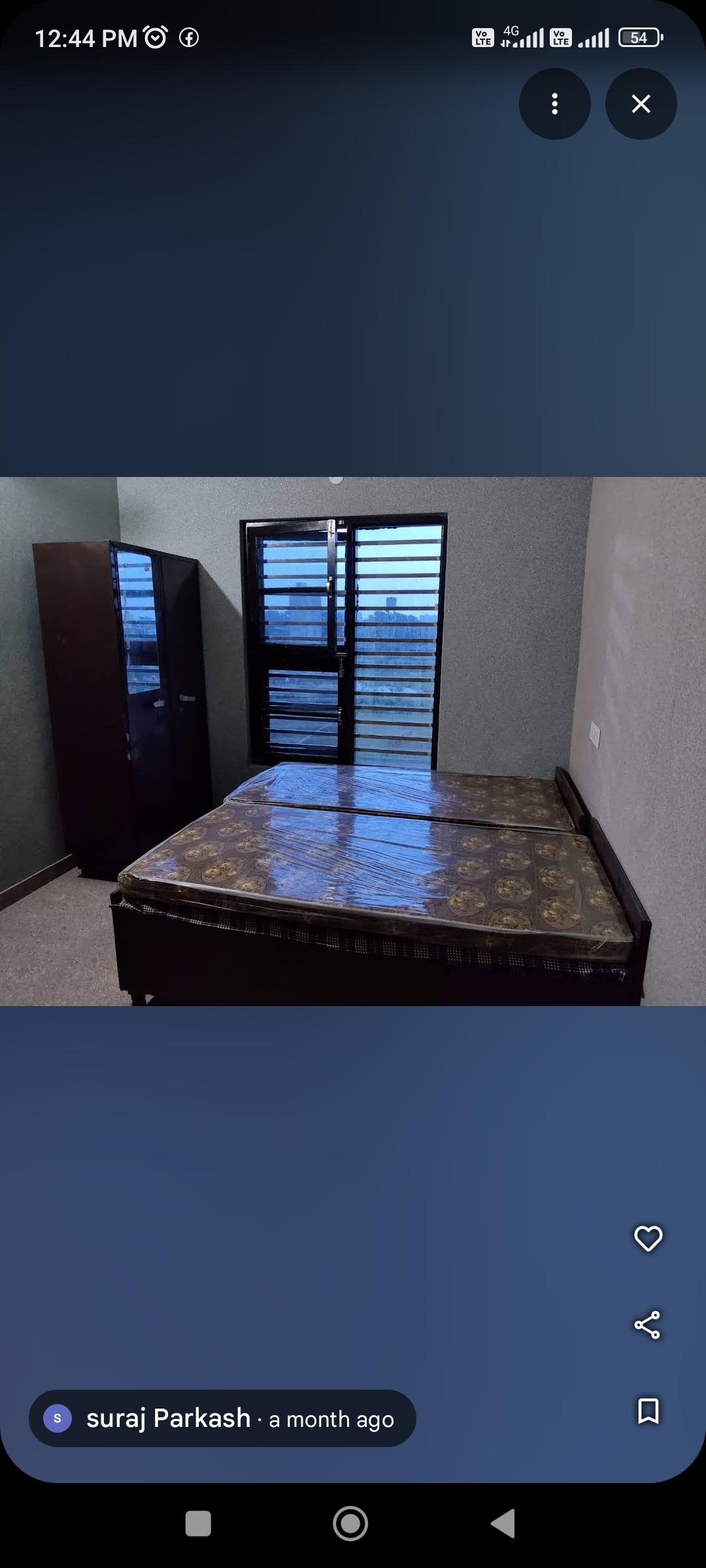 1 Room with Kitchen Semi Furnished House