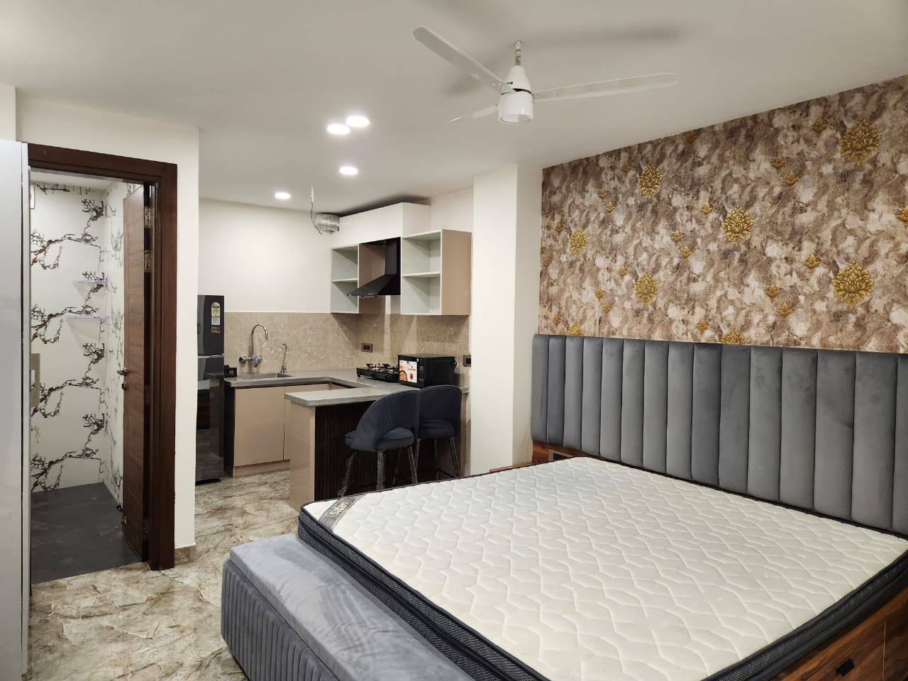 1RK/Studio Apartment Fully Furnished Flat