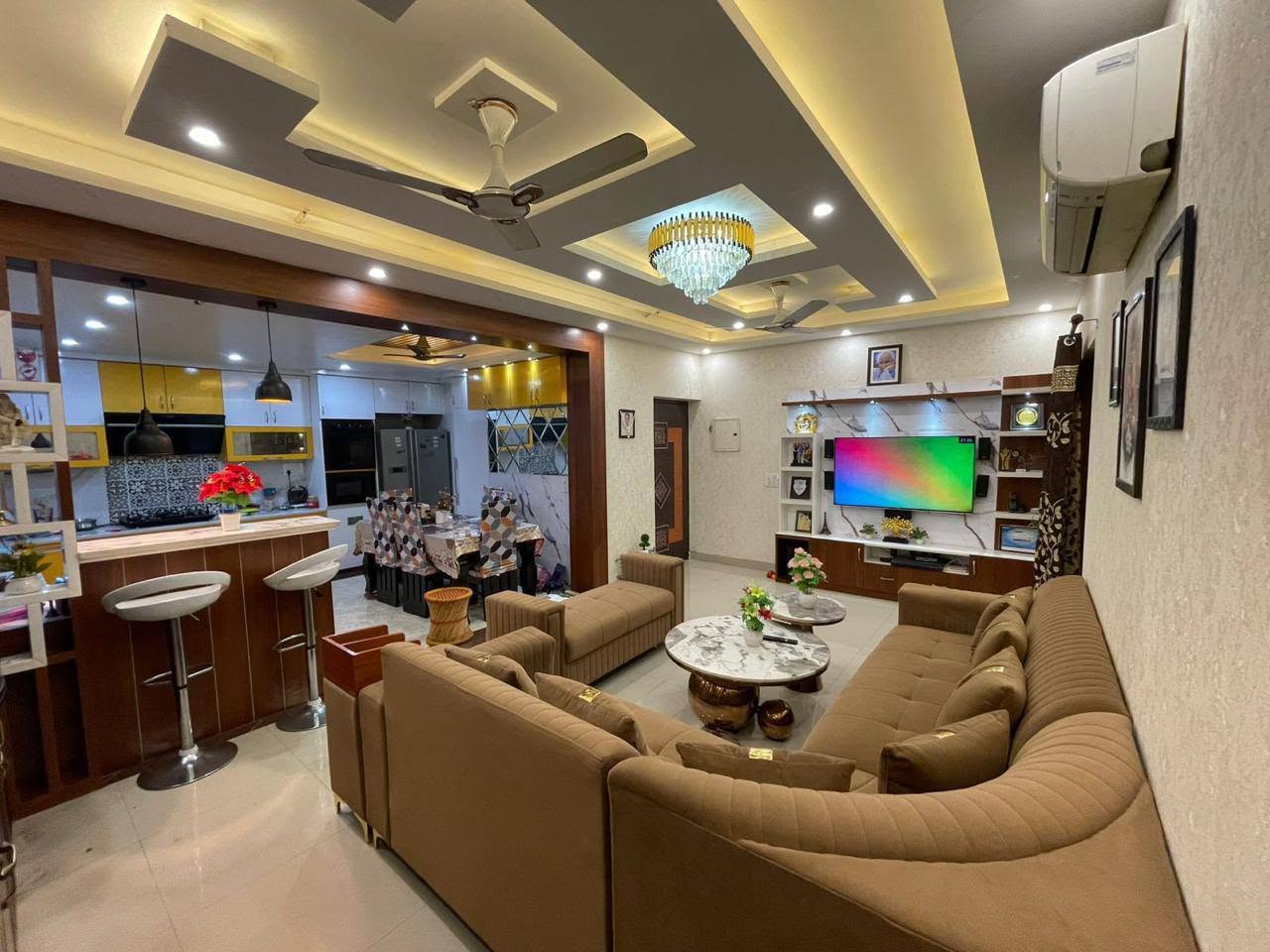 2BHK Semi Furnished Flat