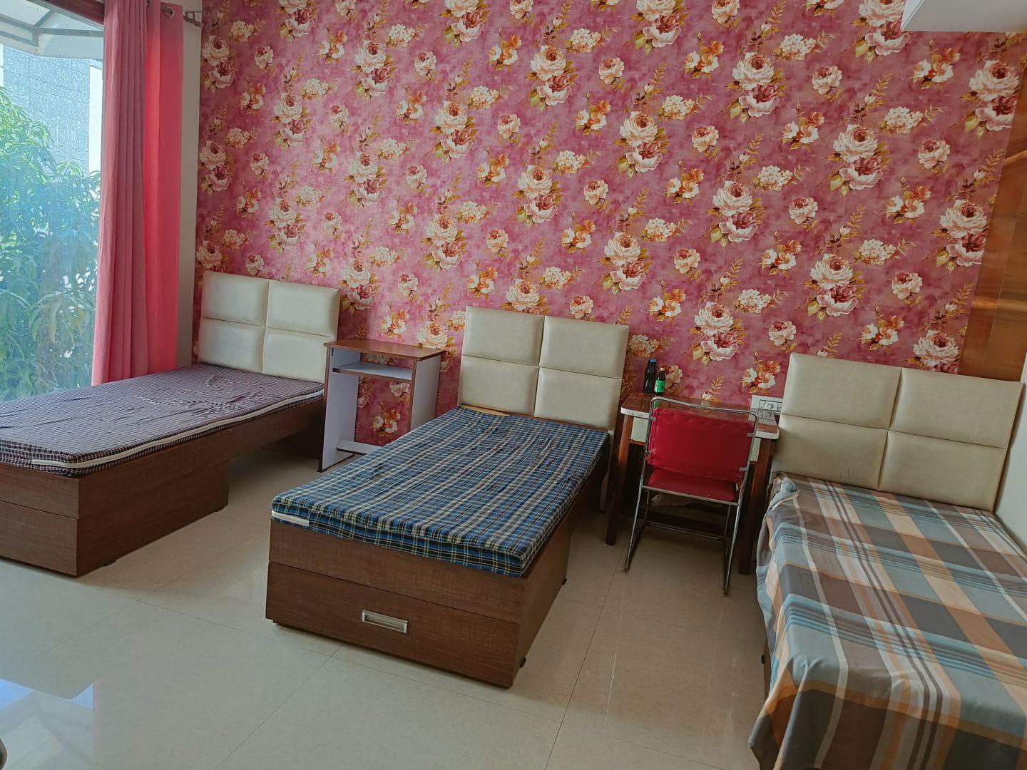 Three Sharing PG for Rent